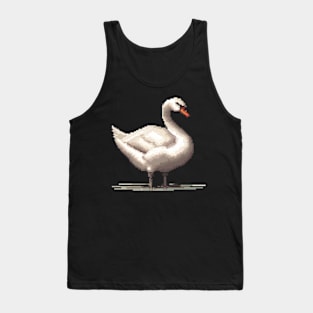 16-Bit Swan Tank Top